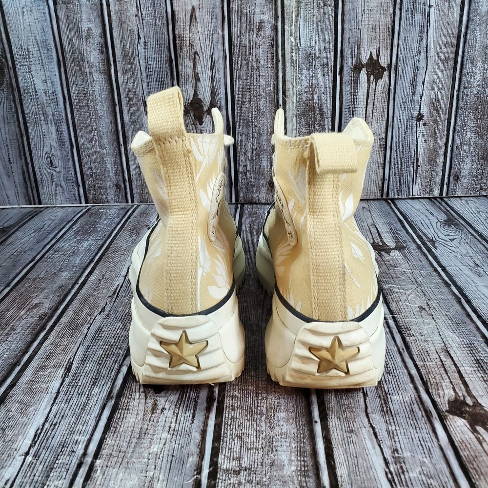 Converse Unisex Run Star Hike High Platform Sneakers Sesame 171921C Size 8W/6.5M - Picture 5 of 8